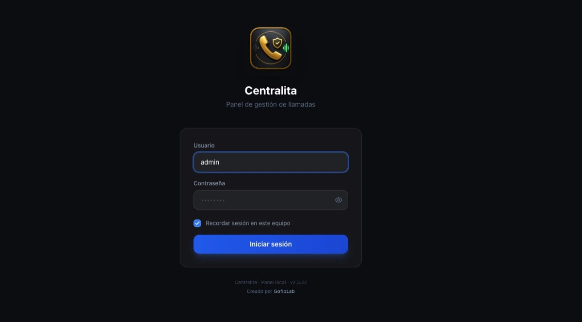 Centralita — VoIP con transcripción y análisis por IA local